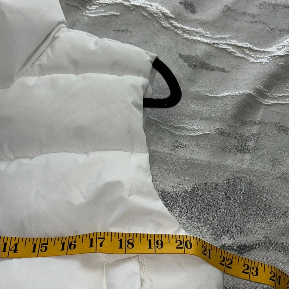 Garage Women's White Quilted Vest - Picture 5 of 14
